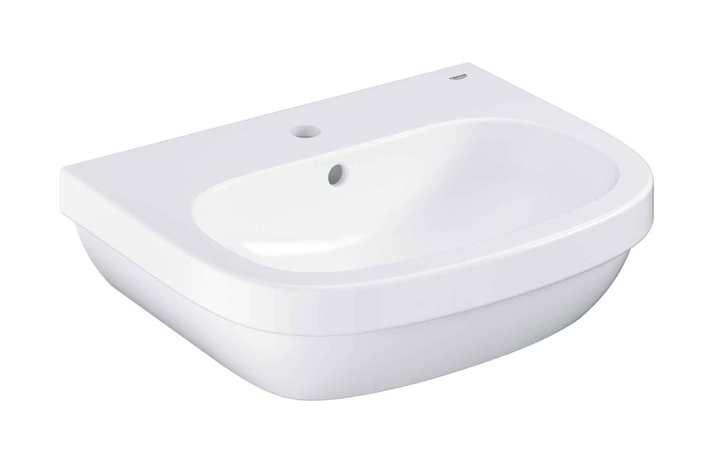 Grohe Euro Ceramic lavabo 55x45 cm semi-circulaire classique blanc 39336000