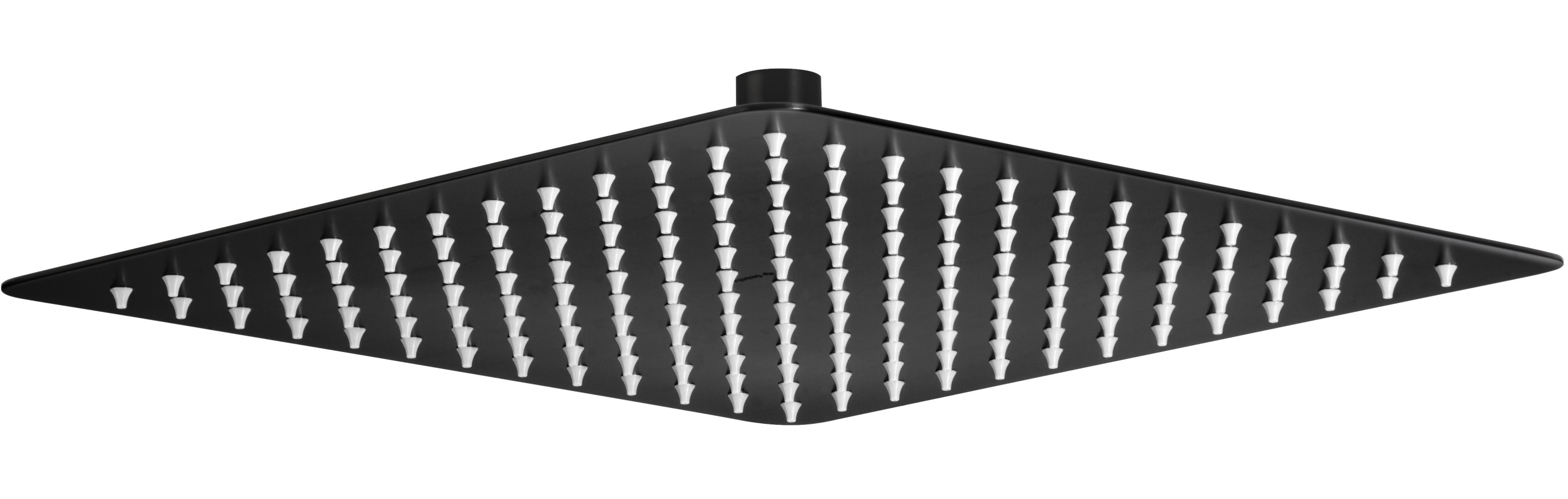 Deante Floks douche à effet de pluie 30x30 cm carrée noir NAC_209K