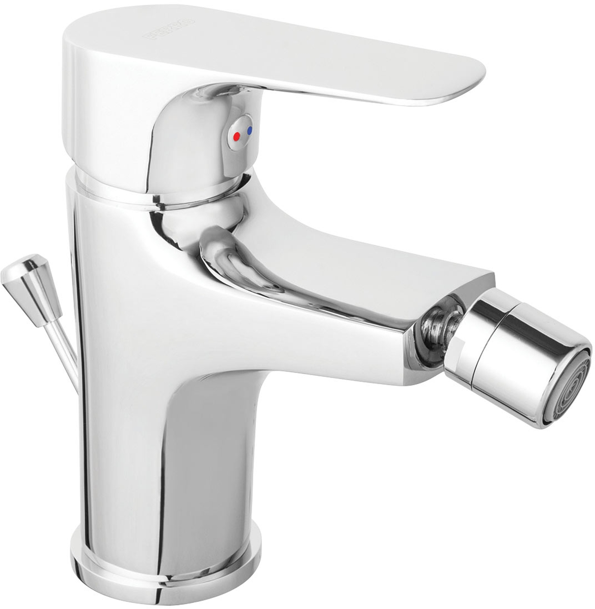 Ferro Tiga VerdeLine mitigeur de bidet sur pied chrome BTG6VL