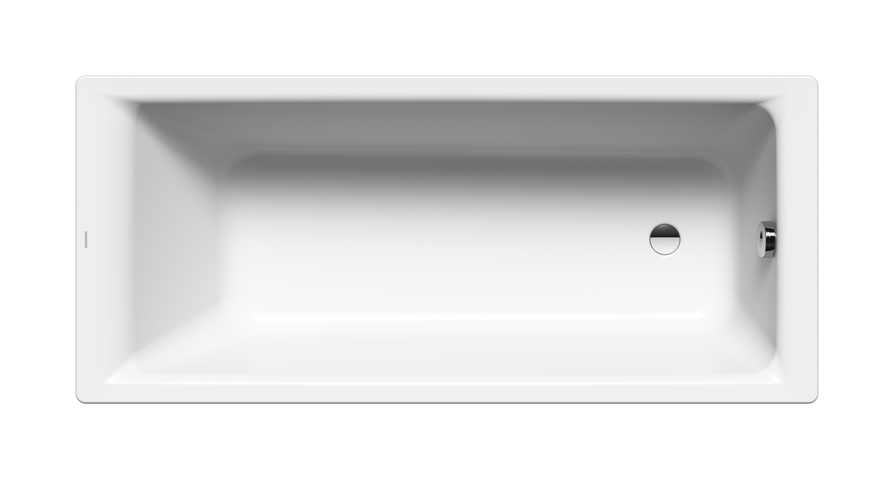 Kaldewei Puro baignoire rectangulaire 170x80 cm blanc 259100013001