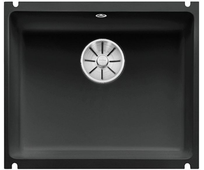 Blanco Subline 500-U évier en céramique 54.3x45.6 cm noir 523740
