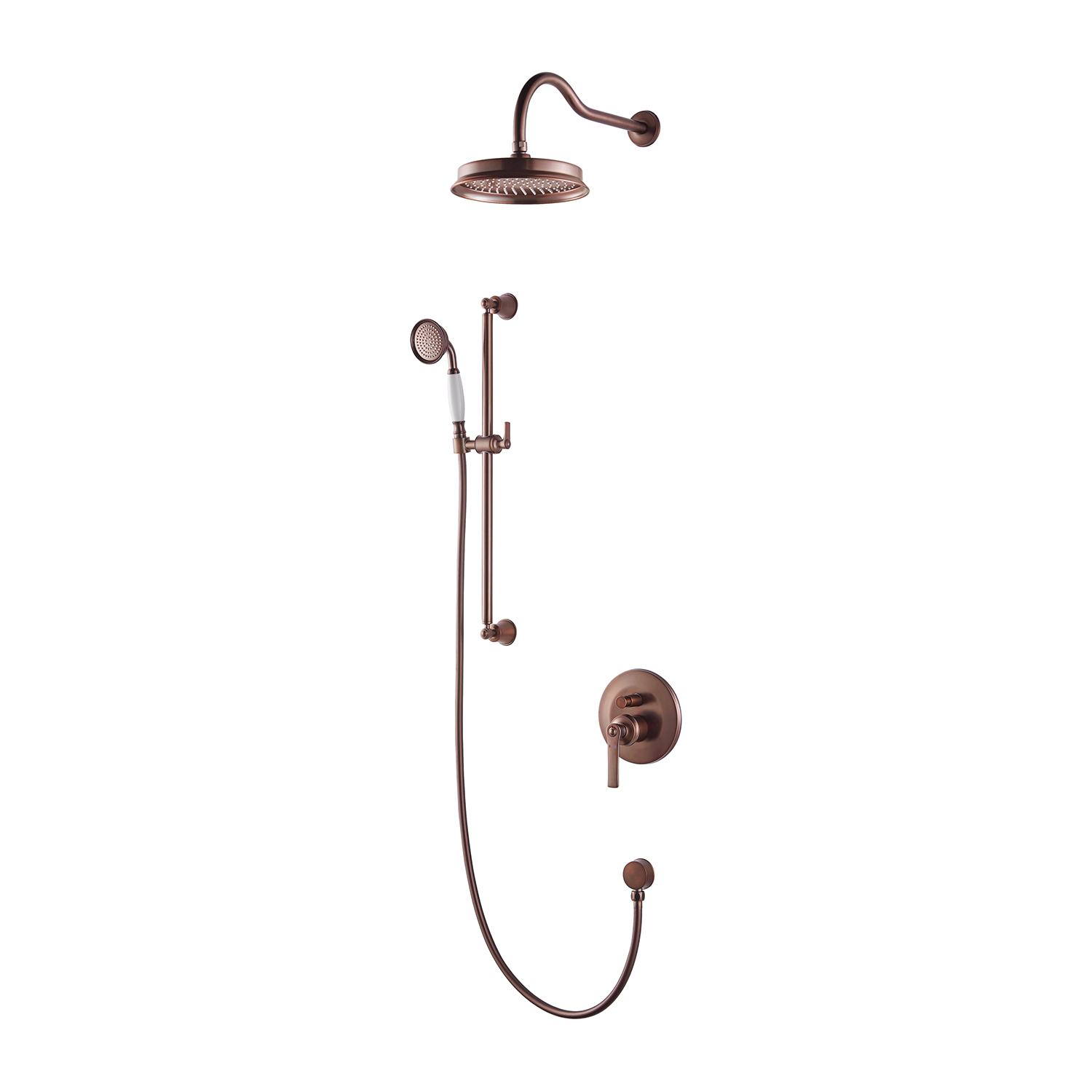 Omnires Armance ensemble de douche encastré oui cuivre SYSAM20ORB