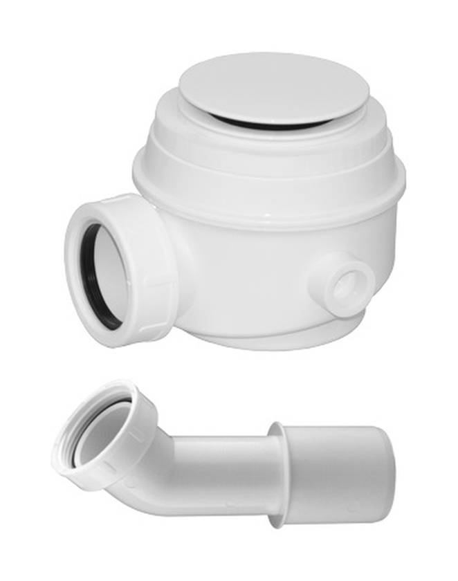 Omnires M+ siphon de baignoire blanc WB01XBP