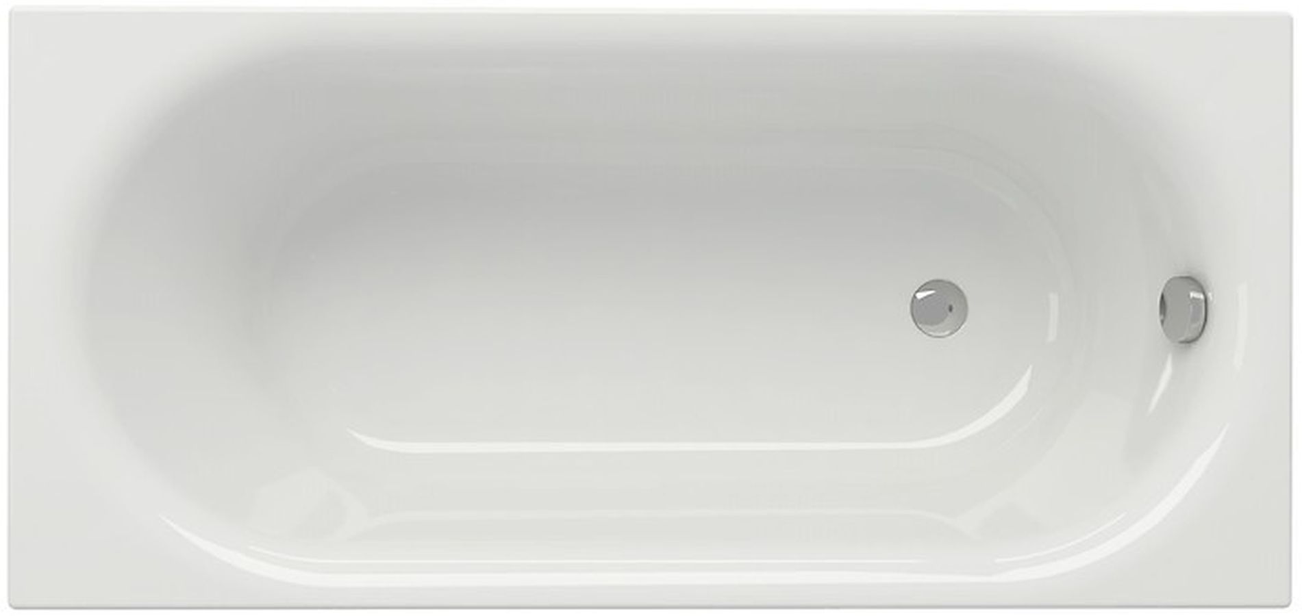 Cersanit Octavia baignoire rectangulaire 150x70 cm blanc S301-251