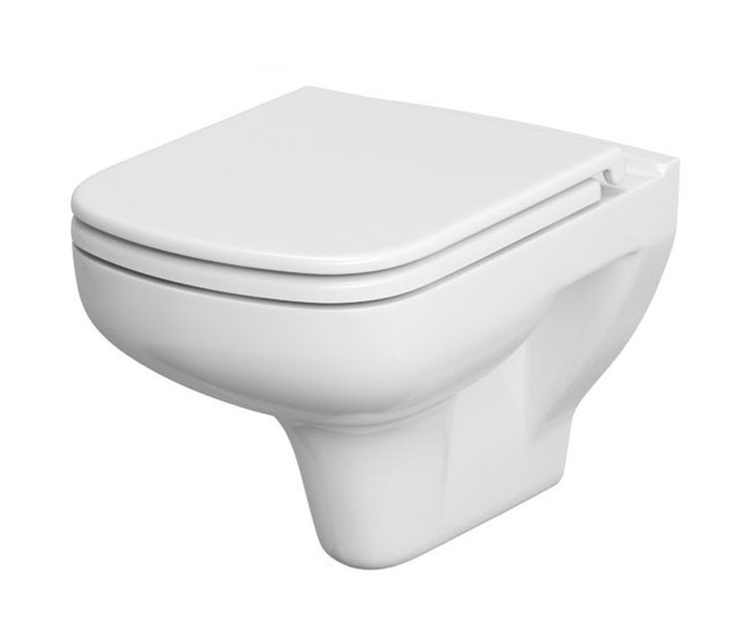 Cersanit Colour cuvette wc avec abattant à descente lente suspendue oui blanc K701-042