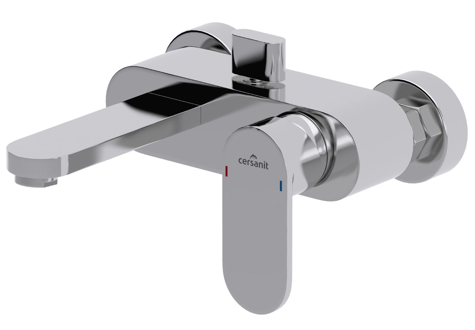 Cersanit Elio mitigeur bain-douche murale chrome S951-007