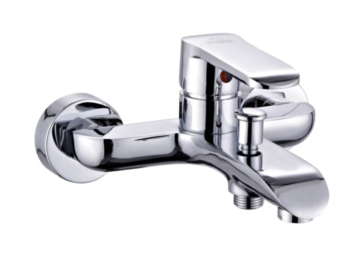 Invena Siros mitigeur bain-douche murale chrome BW-90-001