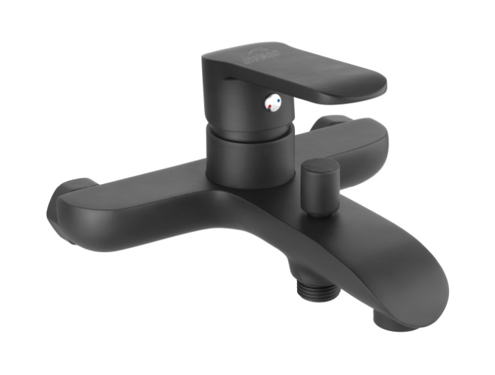 Invena Siros mitigeur bain-douche murale noir BW-90-004
