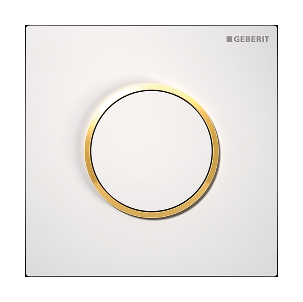 Geberit Typ 10 bouton de chasse d'eau pour urinoir blanc 116.015.KK.1