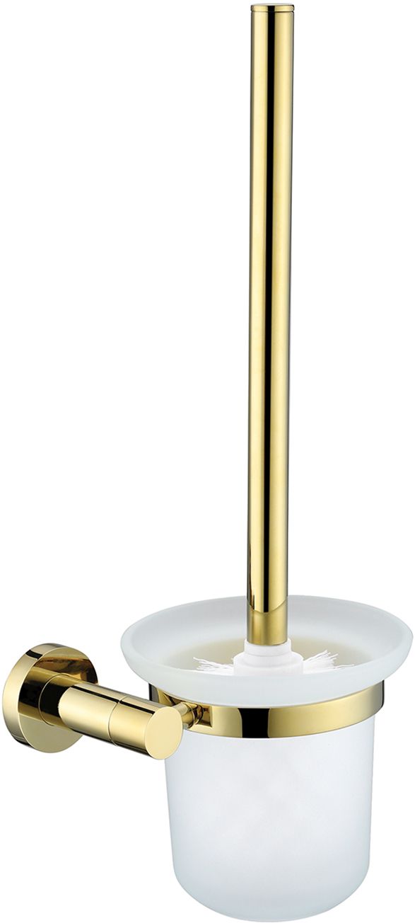 Omnires Modern Project brosse wc à visser doré MP60620GL