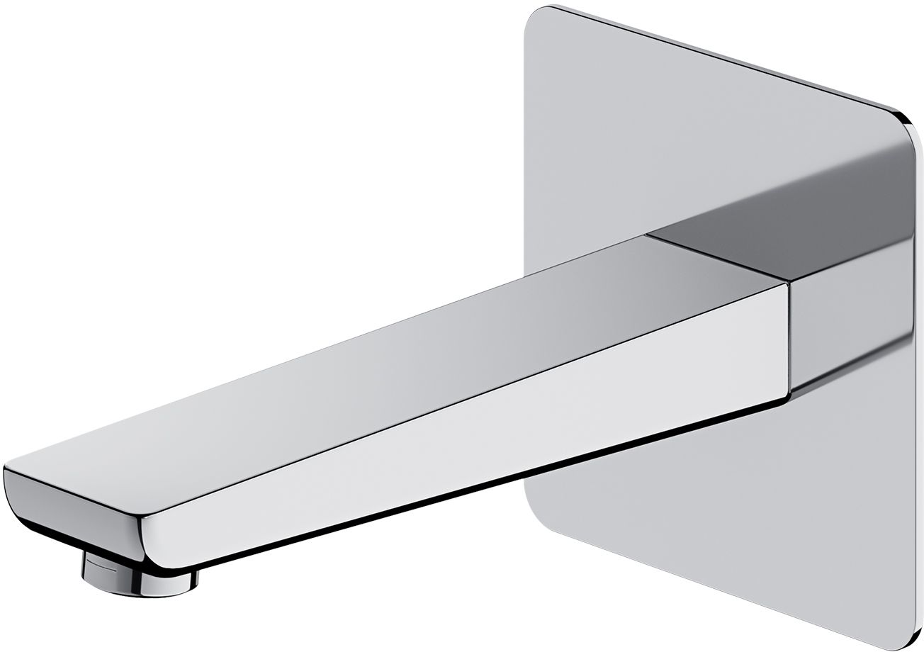 Omnires Parma bec pour mitigeur de baignoire chrome WDPARMACR