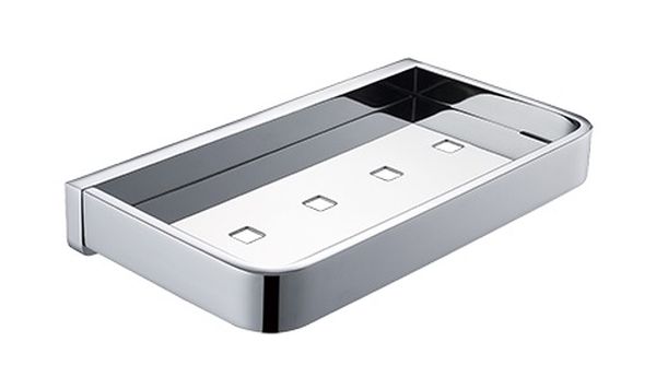 Omnires Lugano panier de salle de bain chrome LU30330CR