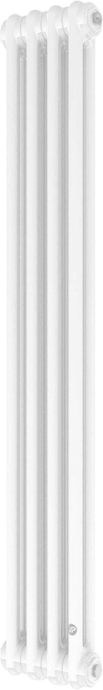 Instal Projekt Tubus 2 radiateur d’intérieur 119.3x20 cm podłączenie inférieur blanc TUB2-120/04D50