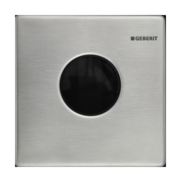 Geberit Mambo bouton de chasse d'eau pour urinoir acier 116.023.FW.1