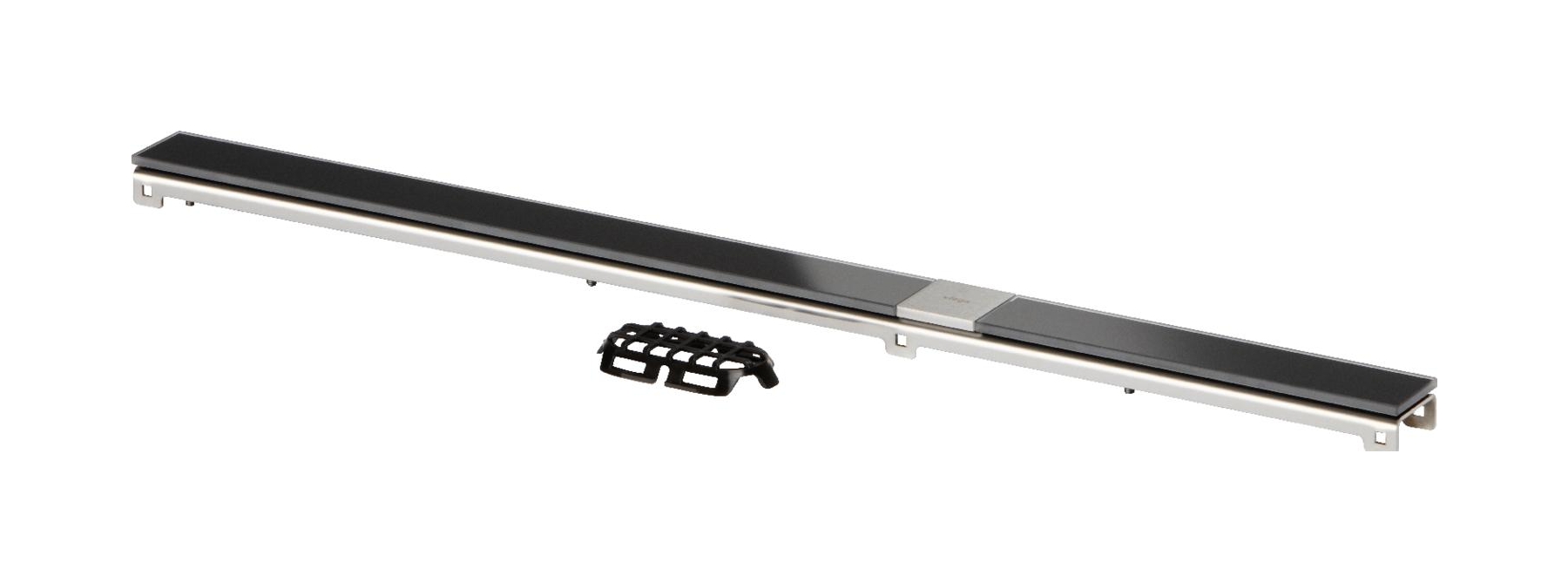 Viega Advantix grille d'évacuation de douche 120 cm noir 737498