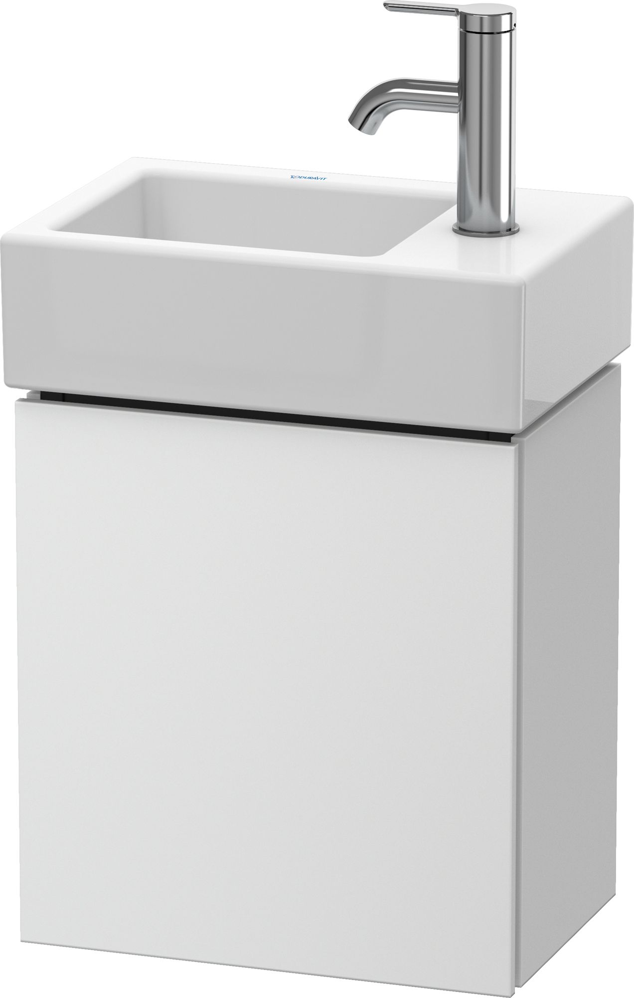 Duravit L-Cube armoire 36.4x24.1x40 cm sous-lavabo suspendu blanc LC6293R1818