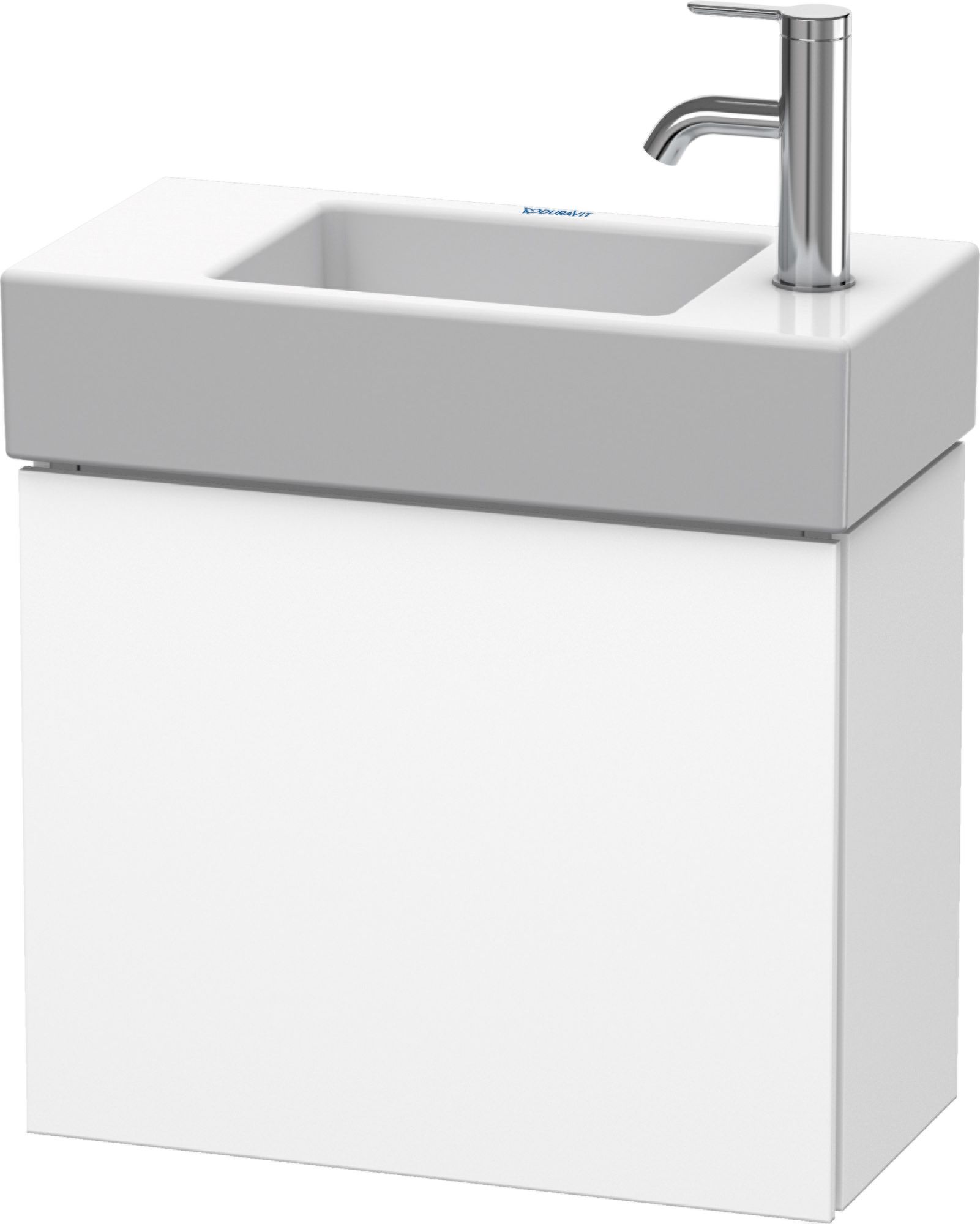 Duravit L-Cube armoire 48x24x40 cm sous-lavabo suspendu blanc LC6246R1818