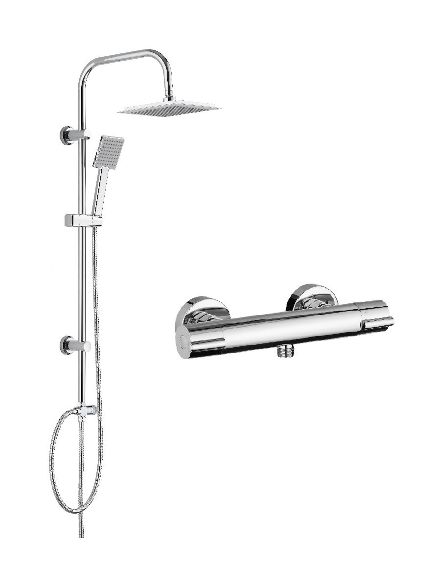 Set mitigeur de douche Deante Neo Joko BOJ_04BT, ensemble de douche Deante Neo Joko NBJ_051K