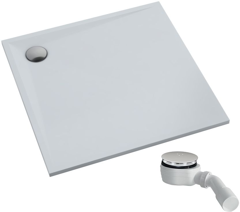 Schedpol Etrusco receveur de douche carré 80x80 cm blanc 3.460