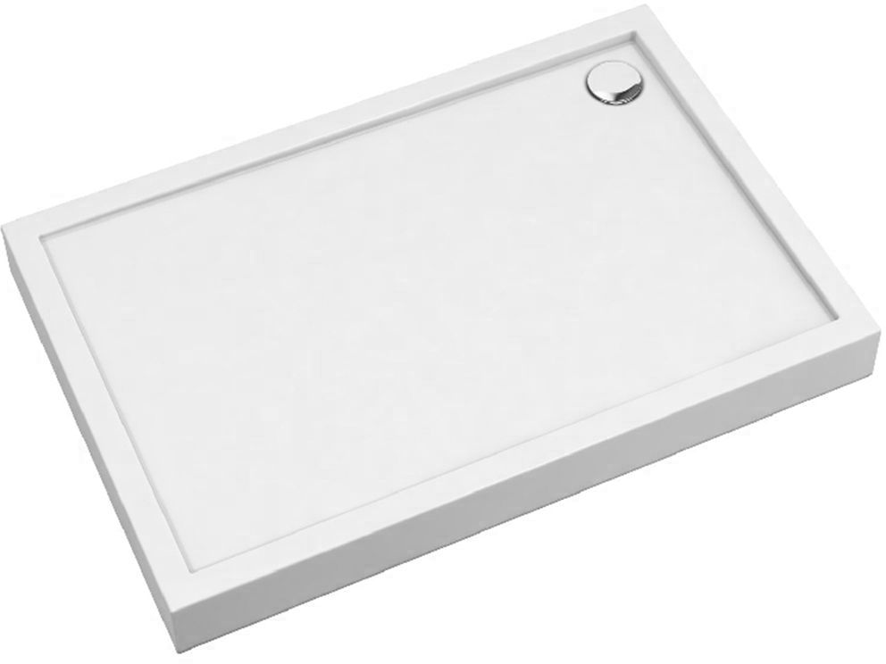 Schedpol Competia New receveur de douche rectangulaire 100x70 cm blanc 3.4664