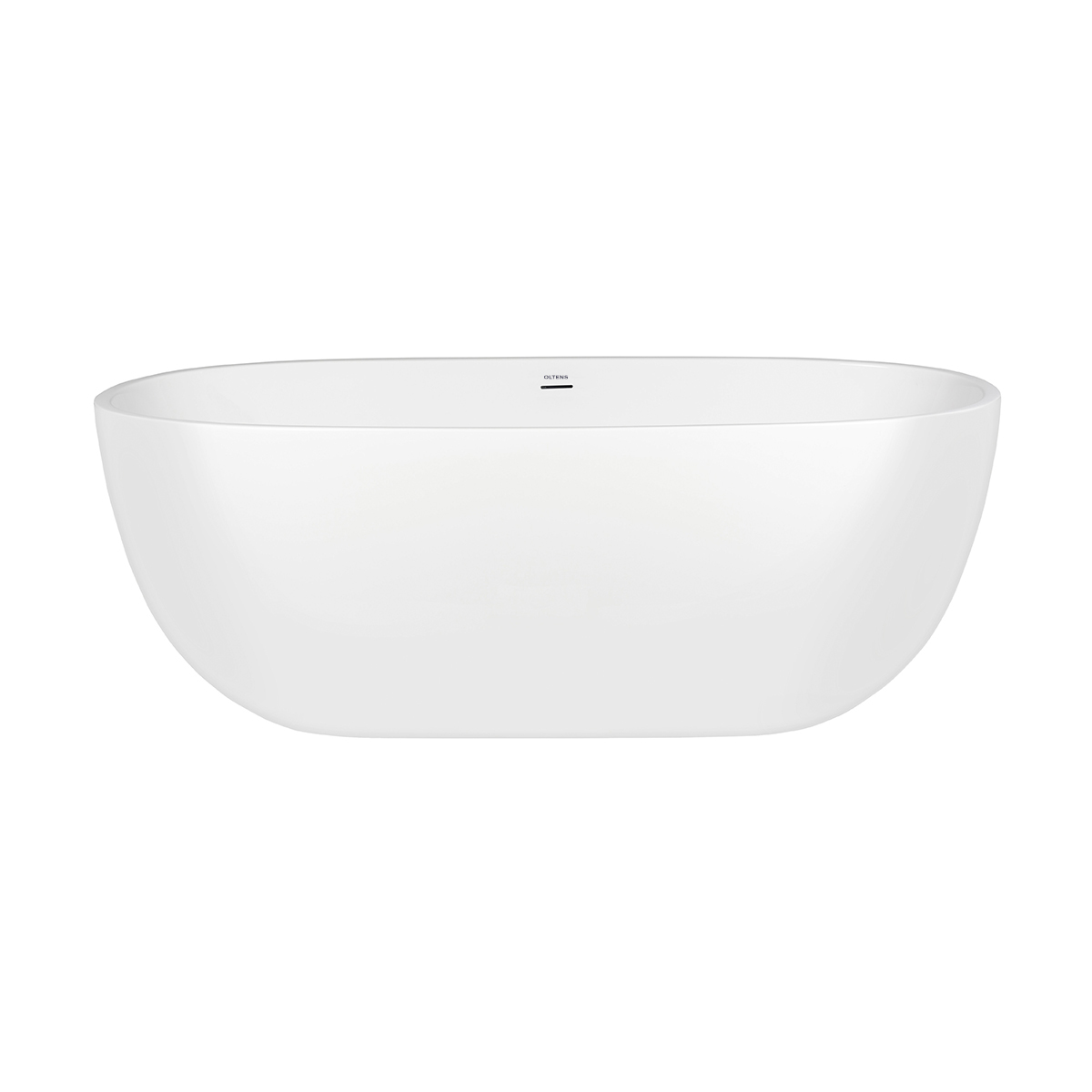 Oltens Stora baignoire autoportante 150x72 cm ovale blanc 12008000