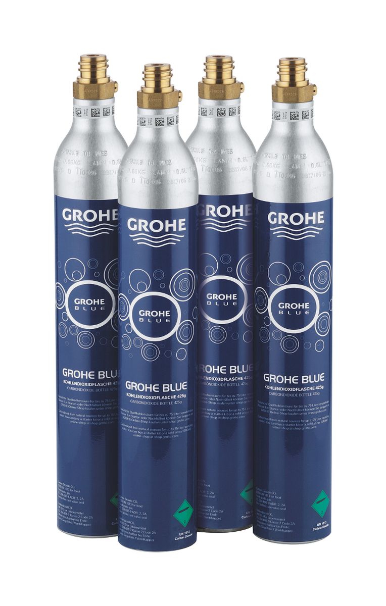 Grohe Blue kit de 4 bouteilles de co2 40422000