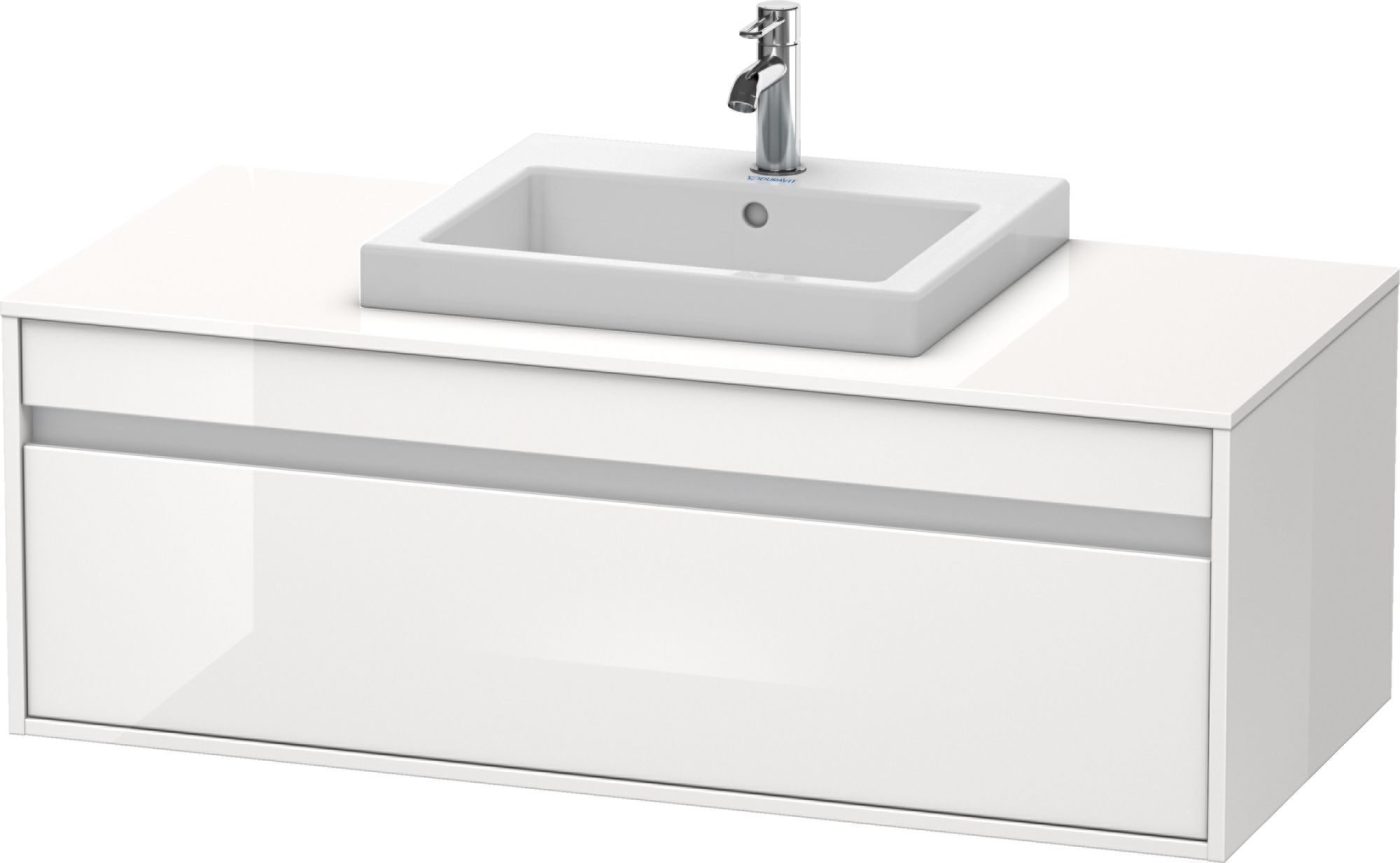 Duravit Ketho armoire 120x55x42.6 cm sous-lavabo suspendu blanc KT679602222