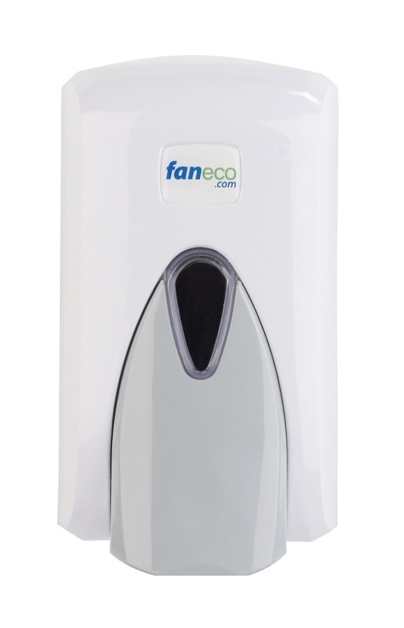 Faneco distributeur de savon ml blanc-gris SF500PGWG