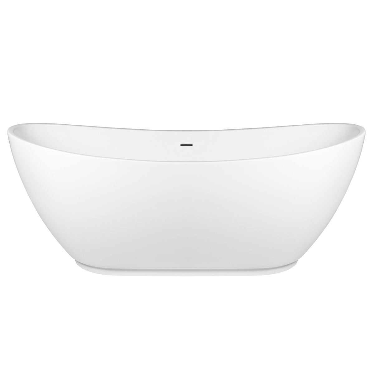 Oltens Folda baignoire autoportante 170x72 cm ovale blanc 12010000