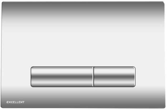 Excellent Aurro bouton de chasse d'eau pour WC chrome brillant INEX.AU230.150.CR