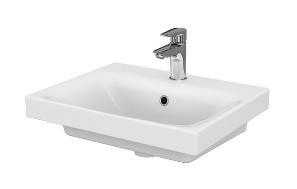 Cersanit Moduo lavabo 50x40 cm rectangulaire classique-de meuble blanc K116-009