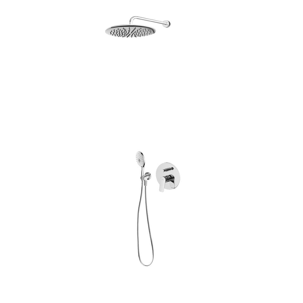 Set mitigeur bain-douche Oltens Vernal 34104100, douche à effet de pluie Oltens Sondera 37002100, 39400100, 37101110, 39304100, 37200100