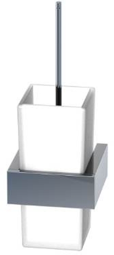 Steinberg brosse wc à visser chrome-verre 4602903