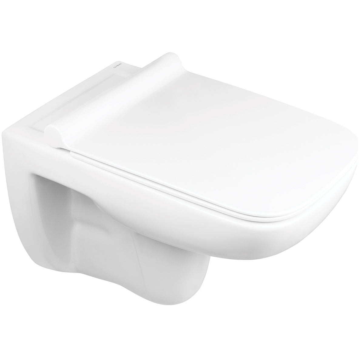 Oltens Ribe cuvette wc avec abattant à descente lente suspendue oui blanc brillant 42011000
