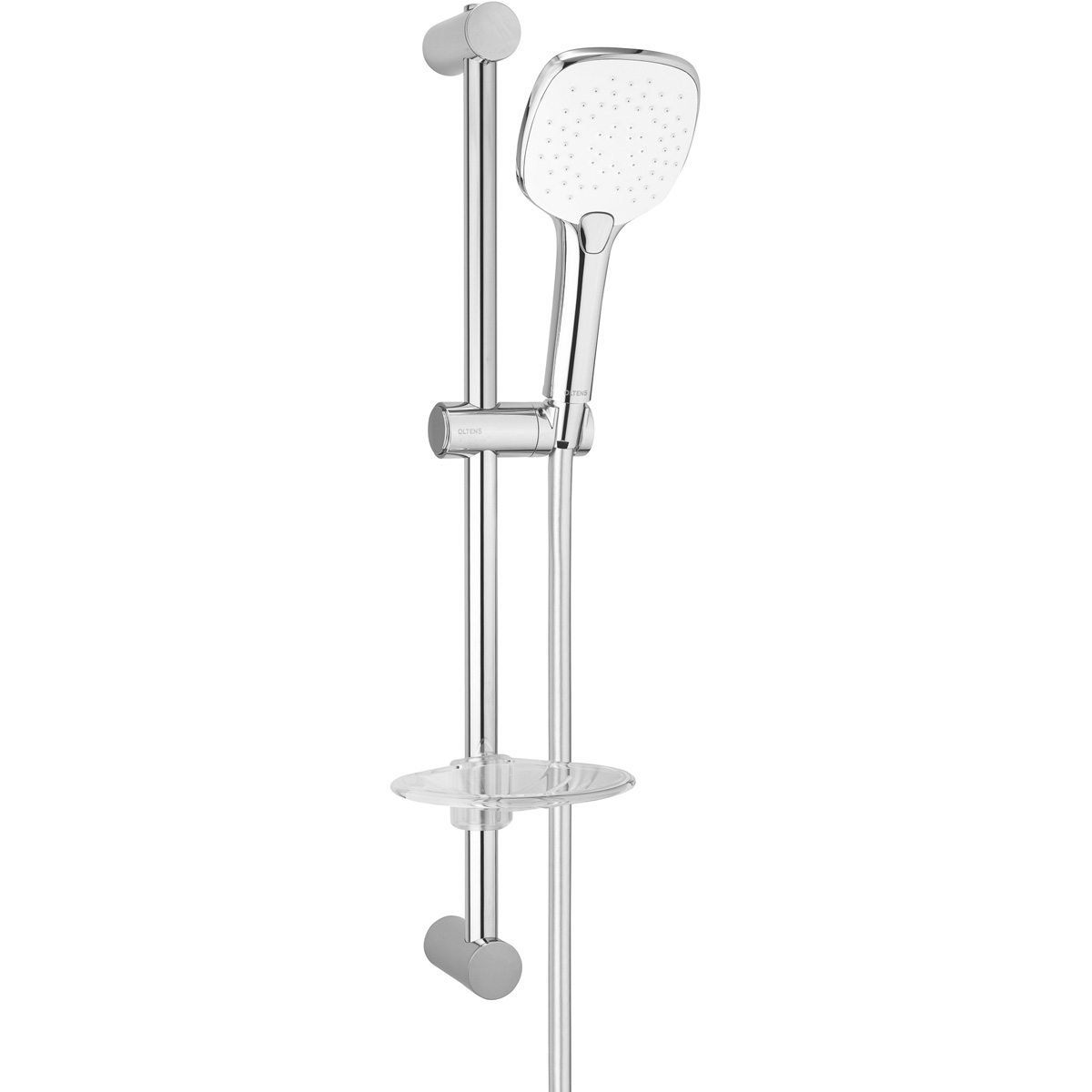 Set barre de douche Oltens Alling 37300100, pommeau de douche Oltens Driva EasyClick 37102110, 37201100, 84200500