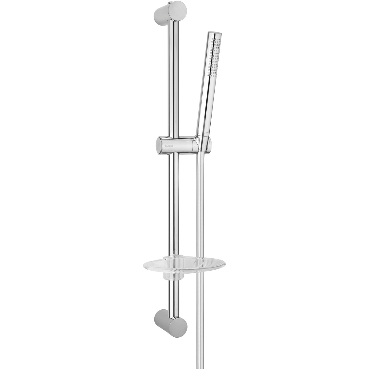 Set barre de douche Oltens Alling 37300100, pommeau de douche Oltens Ume 37102100, 37201100, 84200500