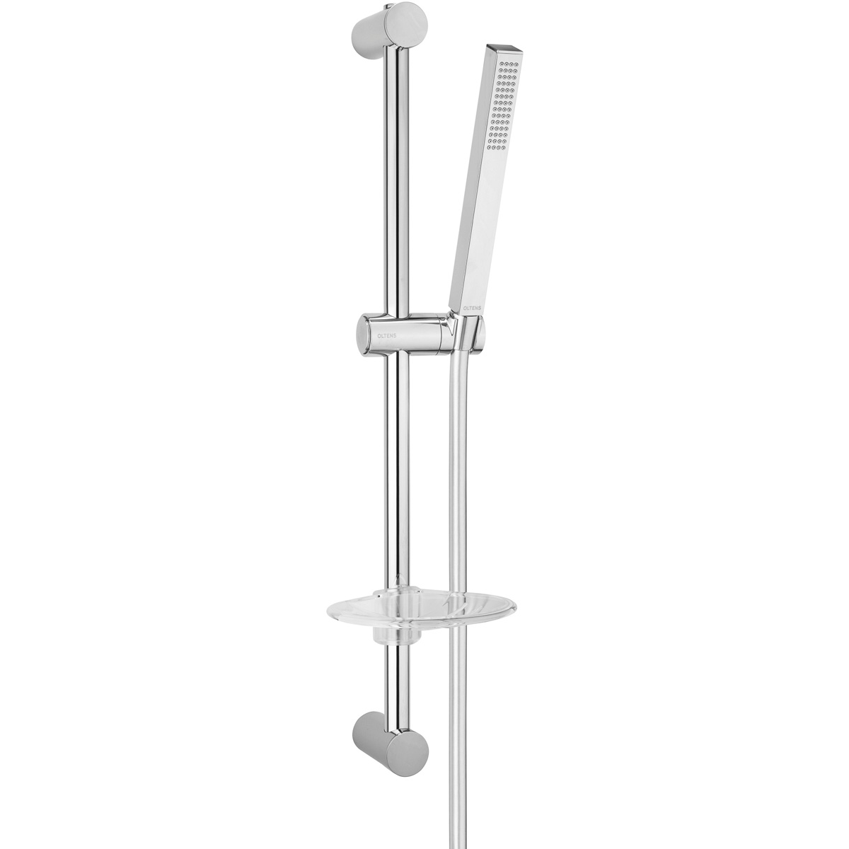 Set barre de douche Oltens Alling 37300100, pommeau de douche Oltens Sog 37103100, 37201100, 84200500