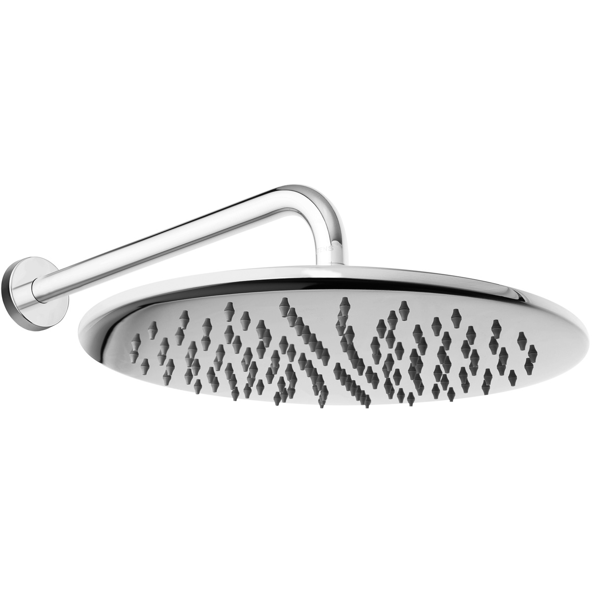 Set douche à effet de pluie Oltens Sondera 37002100, bras mural Oltens Lagan 39400100