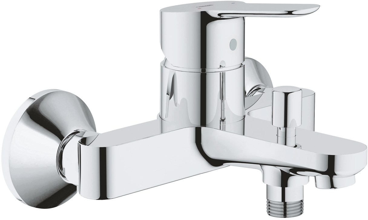 Grohe Bau mitigeur bain-douche murale chrome 23334000