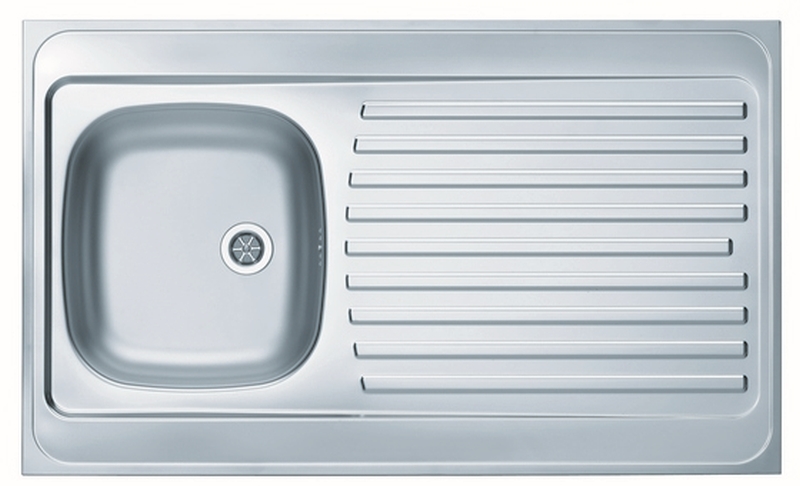 Alveus Classic évier en acier inoxydable 100x60 cm acier 1108745