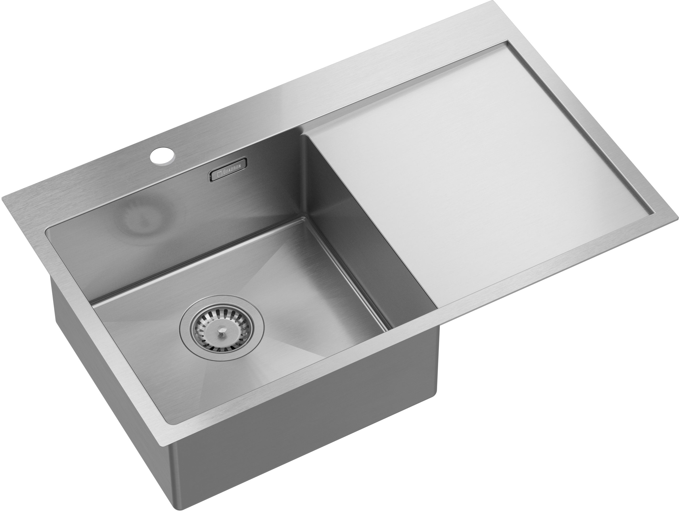 Quadron Russel évier en acier inoxydable 78x48 cm HB7912BS