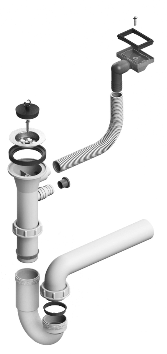 Alveus siphon d’évier 1071237