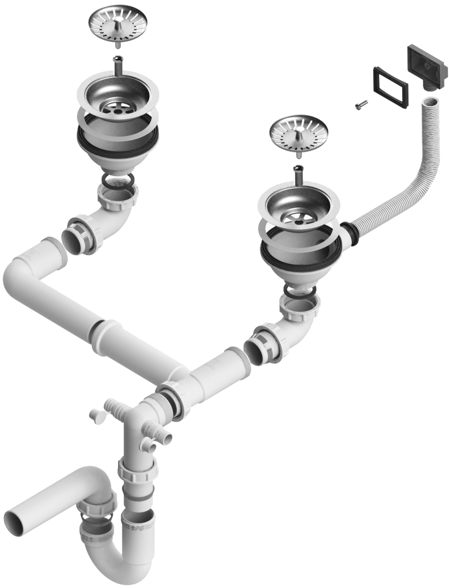 Alveus siphon d’évier 1011649