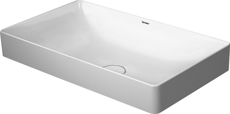 Duravit DuraSquare lavabo 60x34.5 cm rectangulaire à poser blanc 23556000001