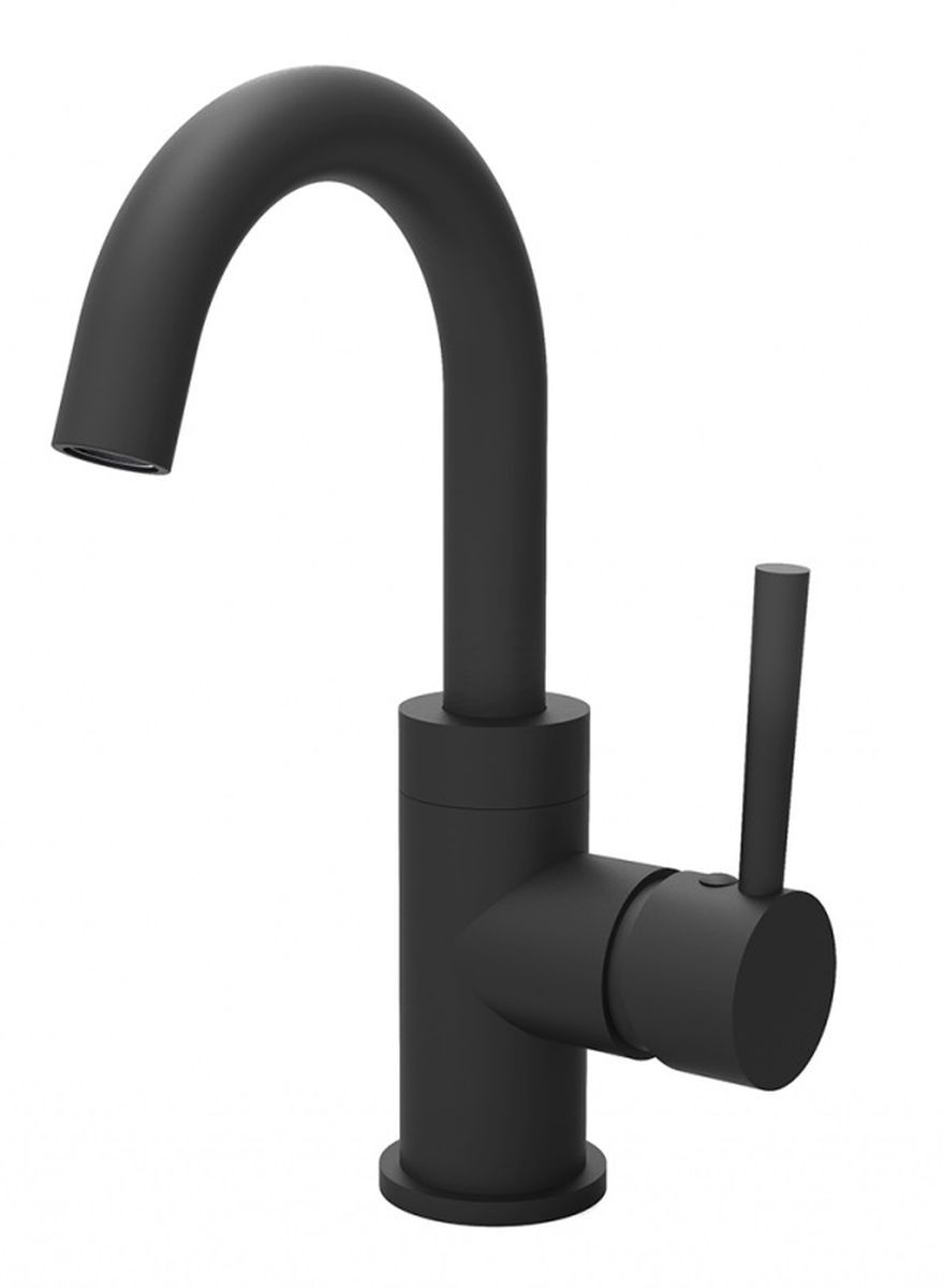 Besco Illusion mitigeur de lavabo sur pied noir BU-III-CZ