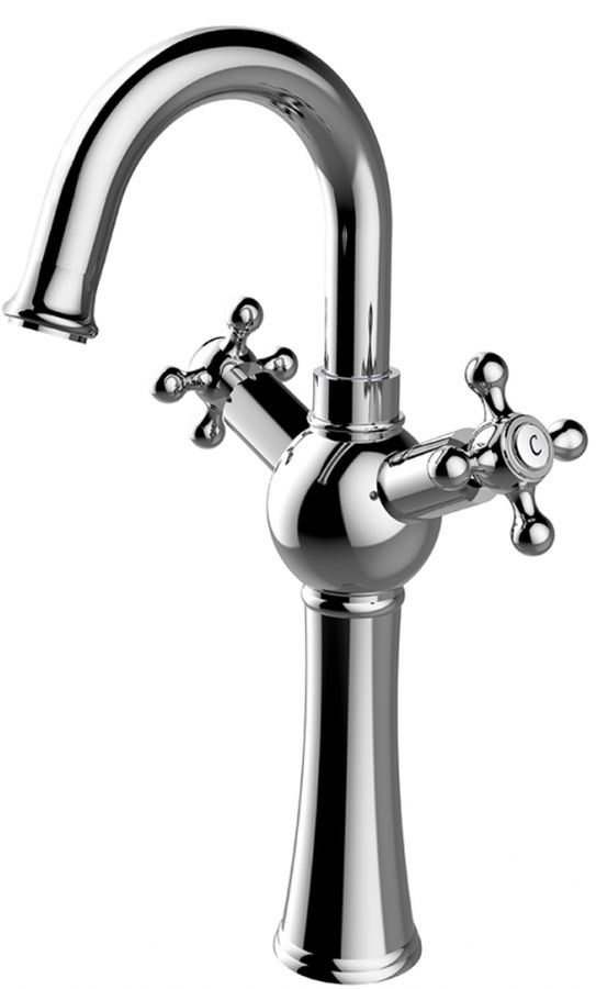 Besco Retro mitigeur de lavabo sur pied chrome BU-RI-CH