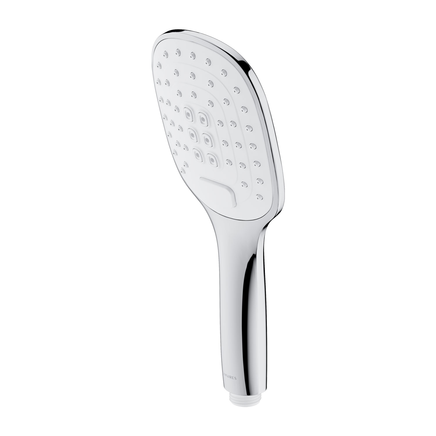 Omnires Davis pommeau de douche chrome-blanc DAVIS-RCRB