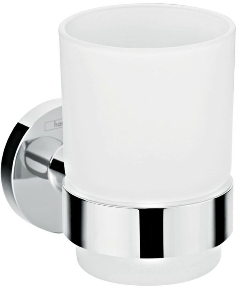 Hansgrohe Logis Universal gobelet pour brosse à dents blanc-chrome 41718000