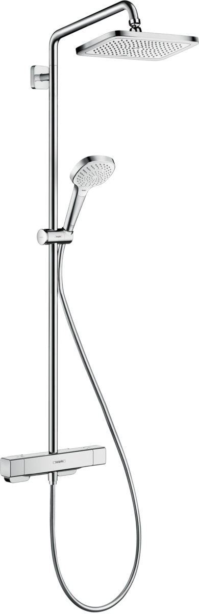 Hansgrohe Croma ensemble de douche mural avec thermostat oui chrome 27630000