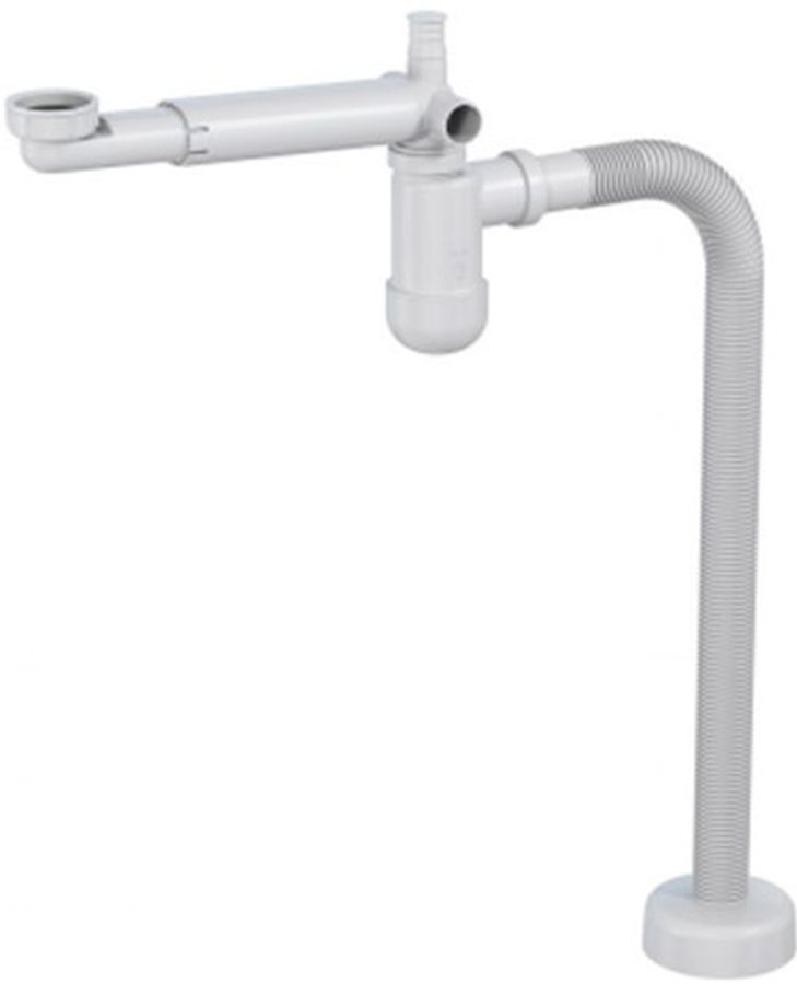 Roca siphon de lavabo tubulaire blanc A858B48000